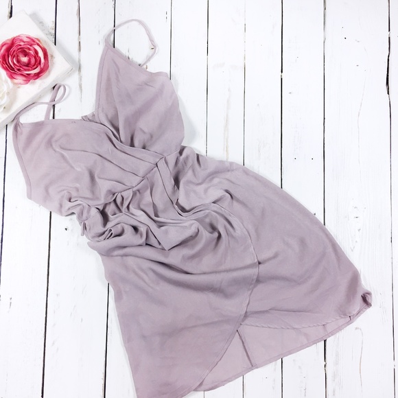 Sienna Sky Dresses & Skirts - ⬇️$18 Sienna Sky spaghetti strap faux wrap dress